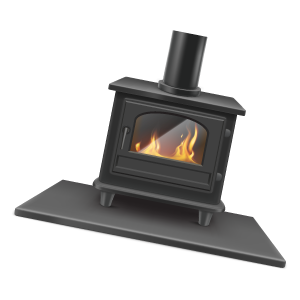 Wood pellet stove